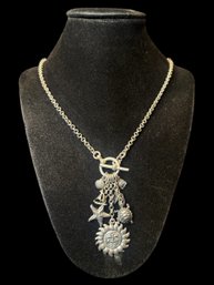 Sterling Silver Charm Necklace