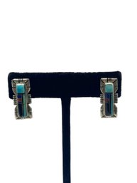 Sterling Silver Native American Style Studs