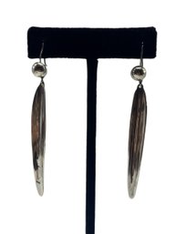 Abstract Sterling Silver Dangles