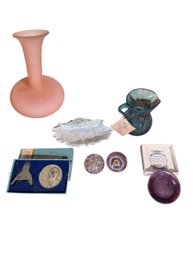 Mikasa Vase, Paperweights & Assorted Decor (BR1)