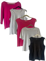 Womens Basic Tops Set Of 5
