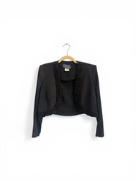 Dressy Rose Lined Blazer