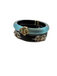 Lucite And Crystal Bracelets By Alexis Bittar
