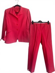 Anne Klein Hot Pink Pantsuit