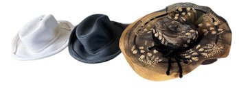 Talbots & Assorted Hats 4pc (BR3)