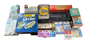 Pyrex Cups, Sears Bicycle Horn, & More Assorted Boxed Items (BR2)