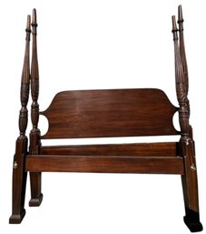 Drexel 18th Century Style Headboard & Footboard (G)