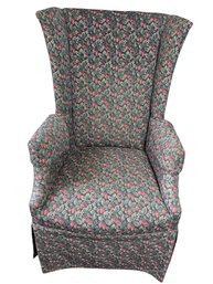 Berry Upholstered Wingback Armchair (LR)
