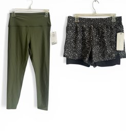 NWT Workout Bottoms Set Of 2