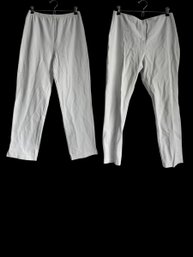 White Leggings Set Of 2