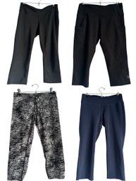 Athletic Leggings Set Of 4