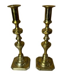 Brass Candlestick Pair A (DR)