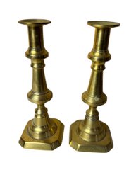 Brass Candlestick Pair B (DR)
