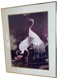 Marad Cranes Framed Print (LR)