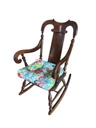 Wooden Rocking Chair  (LR)