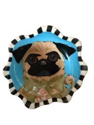 DROLL  Pug Small Bowls. Droll Designs 2011. (LR)