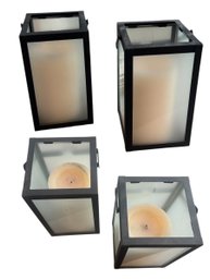Candle Lantern Set Of 2 (Den)