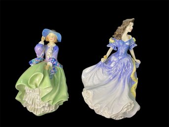 Royal Dalton Figurines Rebecca & Top O The Hill (K)