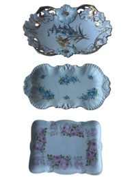 Porcelain Tray Set Of 3 (LR)