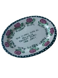 Pre-School Class Hand-made Dish (LR)