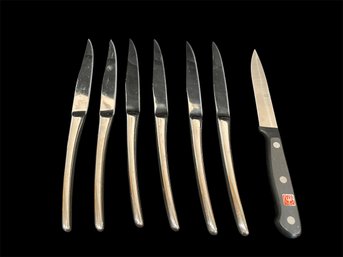 Wusthof Germany Knive & Wolfgang Puck Steak Knives (K)