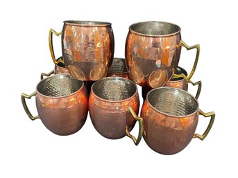 ODI 4 Moscow Mule Copper Mugs Set Of 8 (Bar)