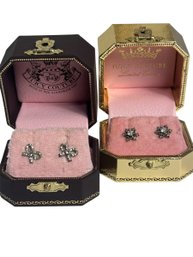 Juicy Couture Set Of 2 Stud Earrings (BR2)