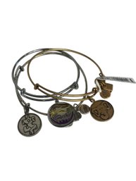 Alex And Ani Bracelet Set Of 3 (BR2)