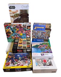 Large Puzzle  Assortment 9pc (B)
