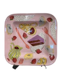 Droll Designs Cake Motif Dish