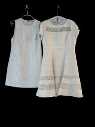 2 White Dresses-Alice And Olivia Is NWT Size 12 White House Black Market Size 16