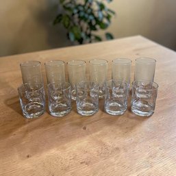 Libbey Crisa Dimpled Glass Assortment 11pc (B)