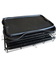 2 Dog Crates By Great Choice 25x 18 X 19 And 2 Mats (MB)