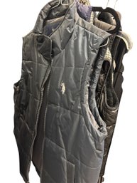 4 Vests Polo M, EAB M, Uniglo XL,  K Collections S (MBC)