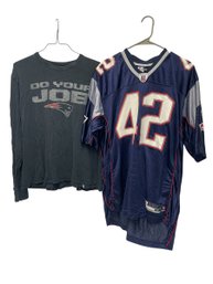 Green-Ellis #42 Patriots Jersey XL, Patriots Long Sleeve Shirt XL (MB)