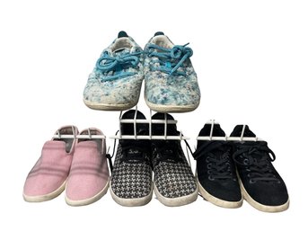 Allbirds Four Pairs  Sizes 6-7  (MB)