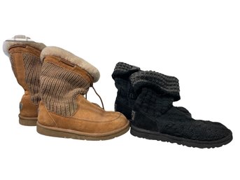 Two Pair Of Uggs Size 6  #1    (MB)