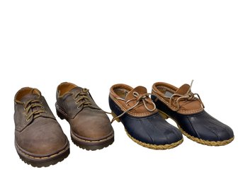 Dr. Martens 5  & L.L. Bean Slip On Rain Shoes 6M  (MB)