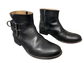 Frye Black Leather Booties 7  (MB)