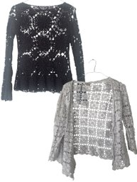 Crochet Sweater Set Of 2 - M, L (MBC)