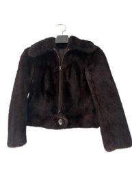 Short Fur Coat Size L (BR1)