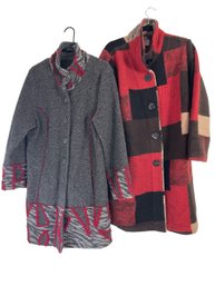 Dolcezza Wool Coat XL, Habital Wool Coat XL (bsmt)