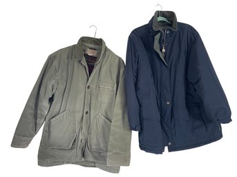 L.L.Bean Lined Jacket M, Pacific Trail 2X (bsmt)