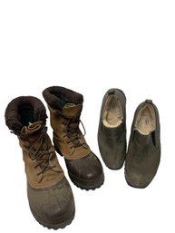 Sorel Winter Boots Mens 9, Ugg Slip Ons Mens 9 (bsmt)