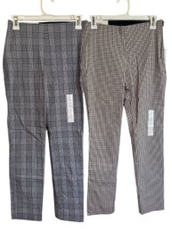 NWT Plaid Pants Set Of 2 - Size 2 (BR2)