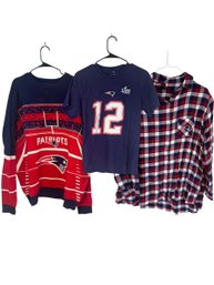 New England Patriots Football Shirt Set (XL, 2XL, 3XL) (BR2)