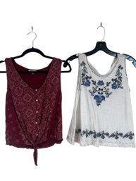 Tank Top Set Of 2 - XS, S (BR2)