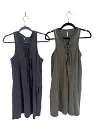 Lace-Up Dress Set Of 2, S (BR2)