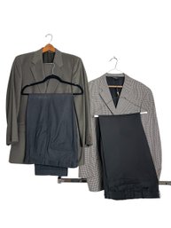 Jos A Bank Sport Coat 42R & Golf Pants 34x29, Brooks Bros Suit 40R & Pants 34x30 (bsmt)