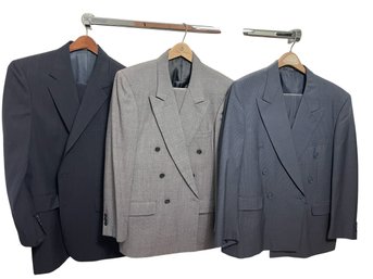 Brooks Bros Suit 40R, Albert Nippon Suits 40S  (bsmt)
